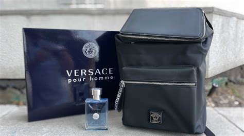 versace cologne at macy's|macy's versace perfume with backpack.